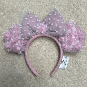 Minnie Mouse Hearts and Flowers Ears